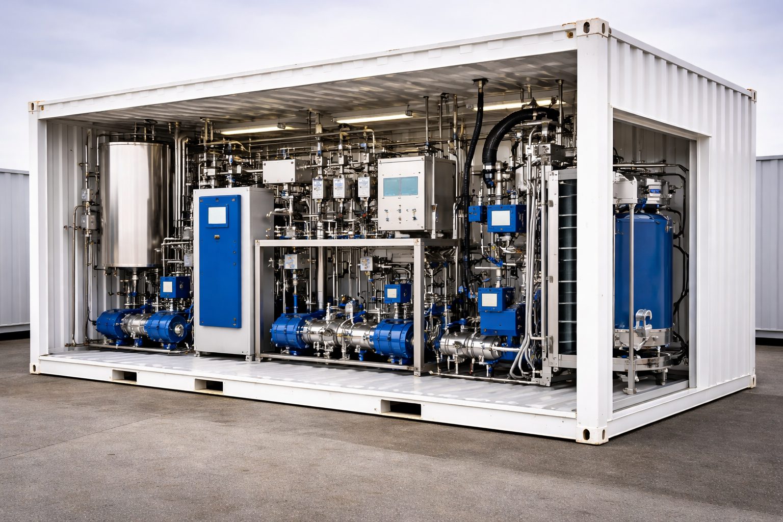 Factory-built mechanical modules